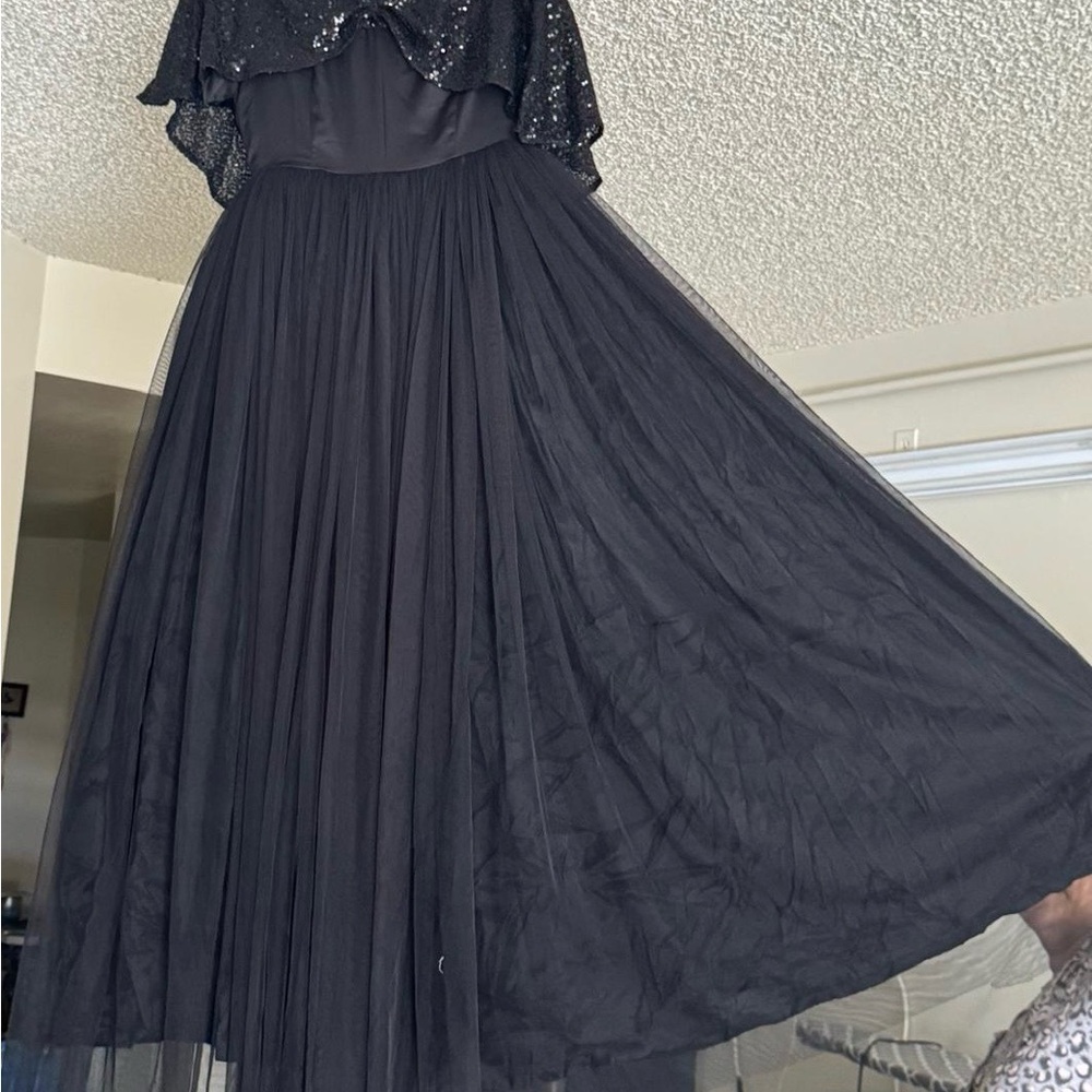 Black long free brand New